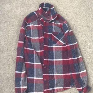 RVCA- Plaid Buttondown